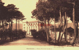 CPA CAVALAIRE - VAR - GRAND HOTEL - Cavalaire-sur-Mer