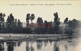 CPA SAINT JULIEN DU SAULT - YONNE - RIVE GAUCHE - Saint Julien Du Sault