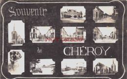 CPA CHEROY - YONNE - SOUVENIR… MULTIVUES - Cheroy