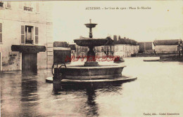 CPA AUXERRE - YONNE - CRUE 1910 - PLACE SAINT NICOLAS - Auxerre