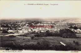 CPA CHARMES - VOSGES - VUE GENERALE - Charmes