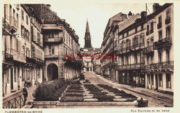 CPA PLOMBIERES LES BAINS - VOSGES - RUE STANISLAS ET LES BAINS - Plombieres Les Bains