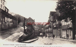 CPA PLOMBIERES LES BAINS - VOSGES - ROUTE DU VAL D'AJOL - Plombieres Les Bains