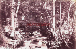 CPA BAINS LES BAINS - VOSGES - PASSERELLE ET CASCADE DU PARC - Bains Les Bains