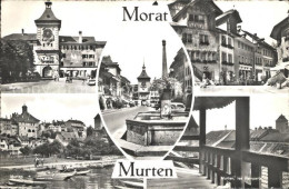 12295544 Morat Murten Berntor Innenstadt Brunnen Les Remparts Murten - Andere & Zonder Classificatie