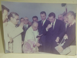 Italia Foto CITTA' SANT'ANGELO (Pescara) Autorità Ministro Natali Inaugurazioni Festeggiamenti 1970. Da Identificare - Europa