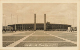 Berlin * JO Jeux Olympiques Olympic * Carte Photo * Le Stade Olympique * Stadium Estadio Stadio - Olympische Spiele