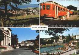 12288130 Heiden AR Rorschach- Heidenbahn Kirchplatz Hotel Krone Heiden - Other & Unclassified