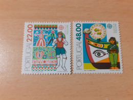 TIMBRES   EUROPA   1981  PORTUGAL   N  1509  /  1510   COTE  5,00  EUROS    NEUFS  LUXE** - 1981