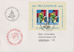 1962 Tag Der Briefmarke, Baden, Pro Juventute, Zum:CH J199, Mi:CH Bl.18, (17) Mutter Und Kind, - Tag Der Briefmarke