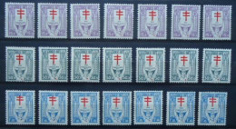 BELGIQUE N°234/236 MNH** - Unused Stamps