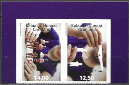 Denmark Greenland 2015 Europa Cept Toys Michel 695-96 ** MNH Neuf Postfrisch Self Adhesive - 2015