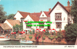 R552179 Bridge House And River Ouse. St. Neots. A Sapphire Card. 1980 - Welt