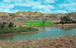 R552190 Scene On Red Deer River. Dinosaur Valley. Drumheller. Alta. Dexter Press - Welt