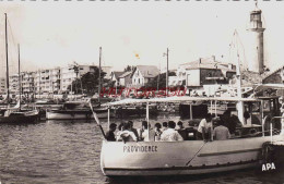 CPSM LE GRAU DU ROI - GARD - DEPART DE LA PROMENADE EN MER - Le Grau-du-Roi