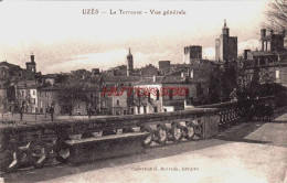 CPA UZES - GARD - LA TERRASSE - Uzès