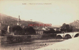 CPA ALAIS - GARD - FAUBOURG DE LA ROCHEBELLE - Alès