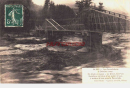 CPA ALAIS - GARD - INONDATIONS 1907 - EN PLEIN OURAGAN - Alès