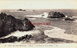 CPA DOUARNENEZ - FINISTERE - ENVIRONS - BEUZEC - LES RECIFS - Douarnenez