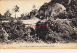 CPA HUELGOAT - FINISTERE - LE PONT ROUGE - Other & Unclassified