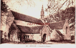 CPA BENODET - FINISTERE - CHAPELLE DE PERGUET - Bénodet