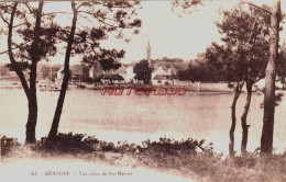 CPA BENODET - FINISTERE - VUE PRISE DE SAINTE MARINE - Bénodet