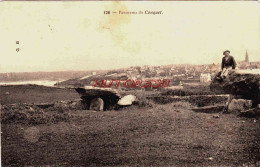 CPA LE CONQUET - FINISTERE - PANORAMA - Le Conquet