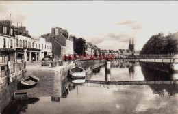 CPSM QUIMPER - FINISTERE - PASSERELLE SUR L'ODET - Quimper