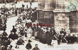 CPA QUIMPER - FINISTERE - PROCESSION DE L'ORDINATION - Quimper