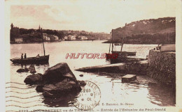 CPA DOUARNENEZ - FINISTERE - ENTREE DE L'ESTUAIRE - Douarnenez