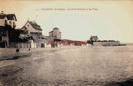 CPA CARANTEC - FINISTERE - LA GREVE BLANCHE - LES VILLAS - Carantec