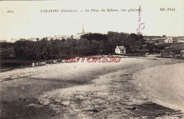 CPA CARANTEC - FINISTERE - LA PLAGE DE KELENN - Carantec