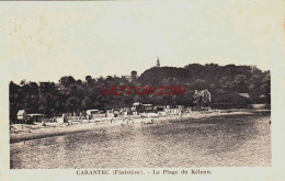 CPA CARANTEC - FINISTERE - LA PLAGE DE KELENN - Carantec