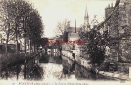 CPA BONNEVAL - EURE ET LOIR - LE FOSSE - Bonneval