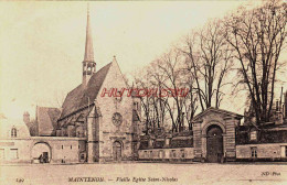 CPA MAINTENON - EURE ET LOIR - VIEILLE EGLISE SAINT NICOLAS - Otros & Sin Clasificación