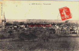 CPA ANET - EURE ET LOIR - VUE GENERALE - Autres & Non Classés