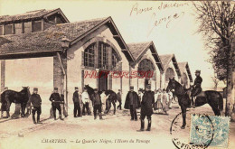 CPA CHARTRES - EURE ET LOIR - LE QUARTIER NEIGRE - L'HEURE DU PANSAGE - Chartres