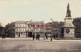 CPA CHARTRES - EURE ET LOIR - LA STATUE DE MARCEAU - Chartres