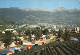 12271660 Sierre VS Camping Sierre-Ouest Ouvert De Paques Sierre - Other & Unclassified