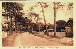 CPA MONTALIVET SUR MER - GIRONDE - AVENUE DE L'OCEAN - Autres & Non Classés