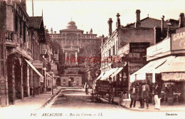 CPA ARCACHON - GIRONDE - RUE DU CASINO - Arcachon