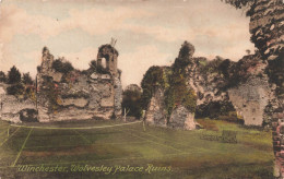 Winchester , Wolvesley Palace Ruins * Le Court De Tennis * Sport Uk - Tennis