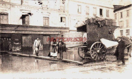 CPA PARIS - INONDATIONS 1910 - DEMENAGEMENT QUAI DE BILLY - Paris Flood, 1910