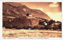 CPA BONNEVILLE - HAUTE SAVOIE - CHATEAU DES TOURS - Bonneville