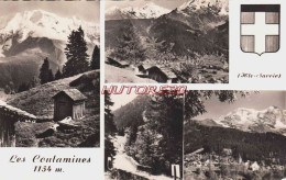 CPSM LES CONTAMINES - HAUTE SAVOIE - MULTIVUES - Contamine-sur-Arve