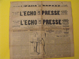 3 N° De L'Echo De La Presse De 1931. Pharmaciens De France CNPF Toxiques Jurisprudence - Altri & Non Classificati