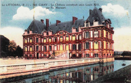 CPA CANY - SEINE MARITIME - LE CHATEAU - Cany Barville