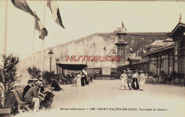 CPA SAINT VALERY EN CAUX - SEINE MARITIME - TERRASSE DU CASINO - Saint Valery En Caux