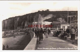 CPSM SAINT VALERY EN CAUX - SEINE MARITIME - LA NOUVELLE DIGUE - Saint Valery En Caux
