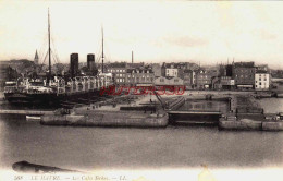 CPA LE HAVRE - SEINE MARITIME - LES CALES SECHES - Harbour